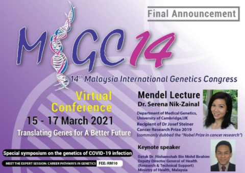 Malaysia International Genetics Congress (MiGC14)