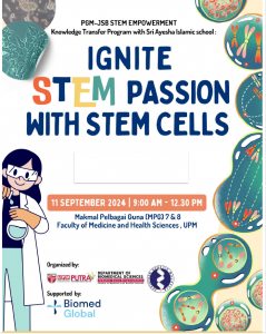 Book Cover: PGM – JSB Stem Program