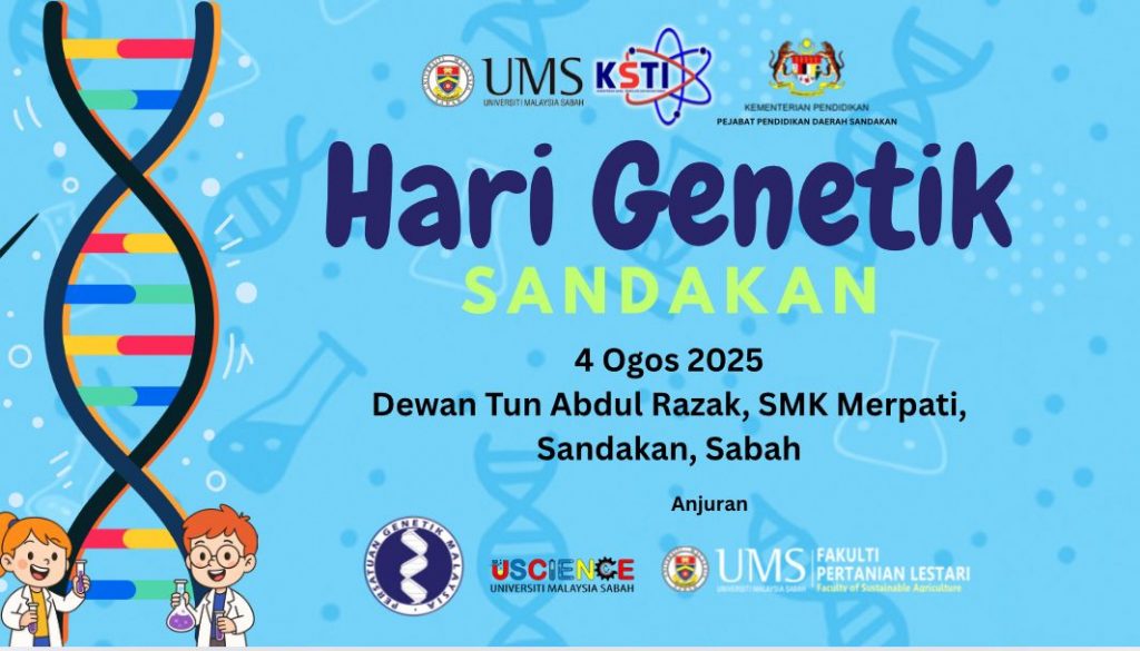 Book Cover: Hari Genetik Sandakan 2025
